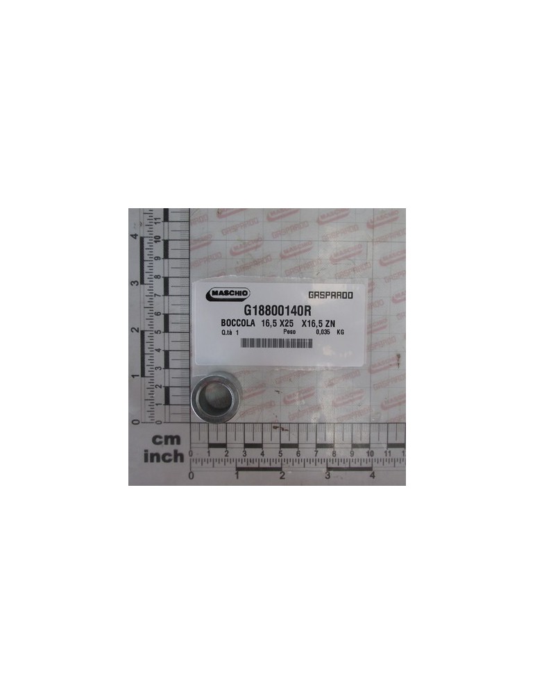BUSHING 16,5 X25 X16,5 ZN