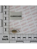 GALVAN. TRACTION SPRING DISTRT
