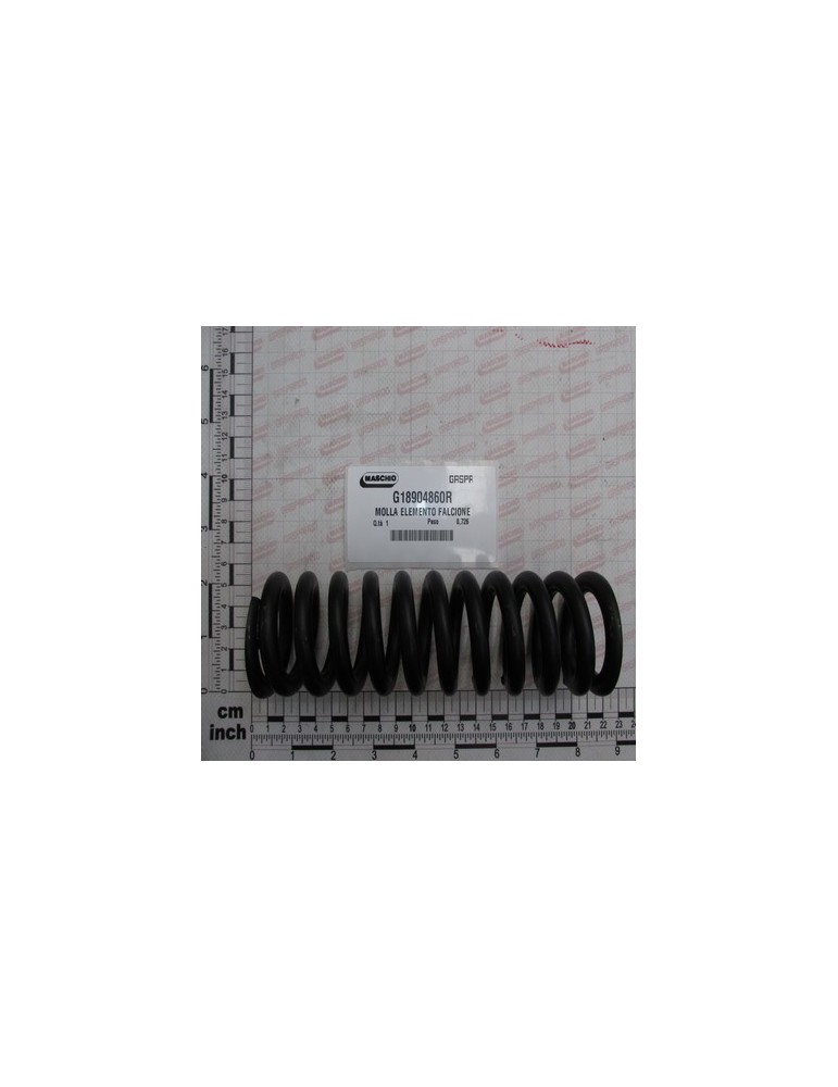 CUTTER ELEMENT SPRING