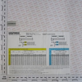 FERTILIZER CHART STICKER