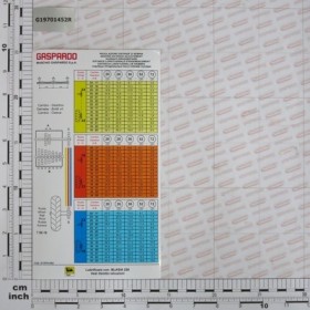 LABEL WHEEL GEAR 7,50-16