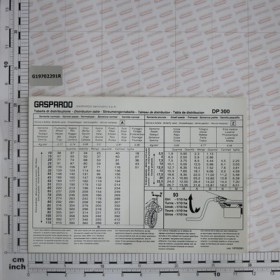 SEEDING TAB. DP300