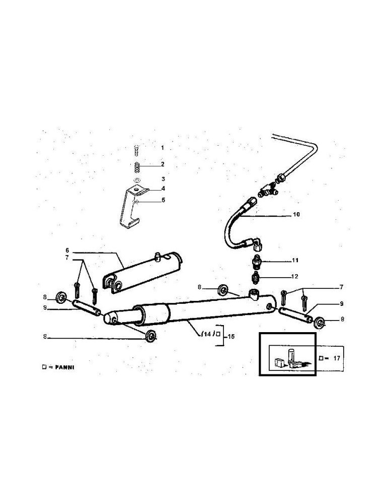 Laverda Kit Garnituri 344853119