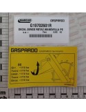 DIRECT. OF ROTAT. CRANCK LABEL