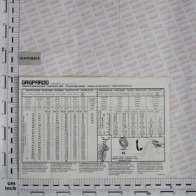 LABEL TABLE SEEDING \'PRIMA\'