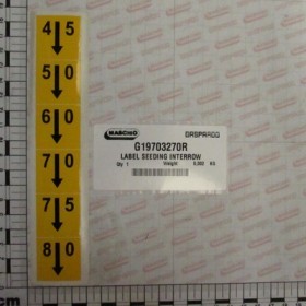 LABEL SEEDING INTERROW