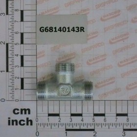 Maschio Gaspardo RACCORDO A T 10A12 - G68140143R