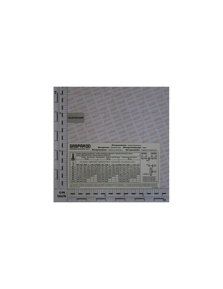 LABEL DISTR. MICRO R6,5