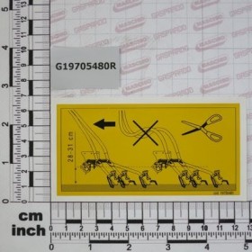 LABEL CUT.TUBES FALLING-SEED