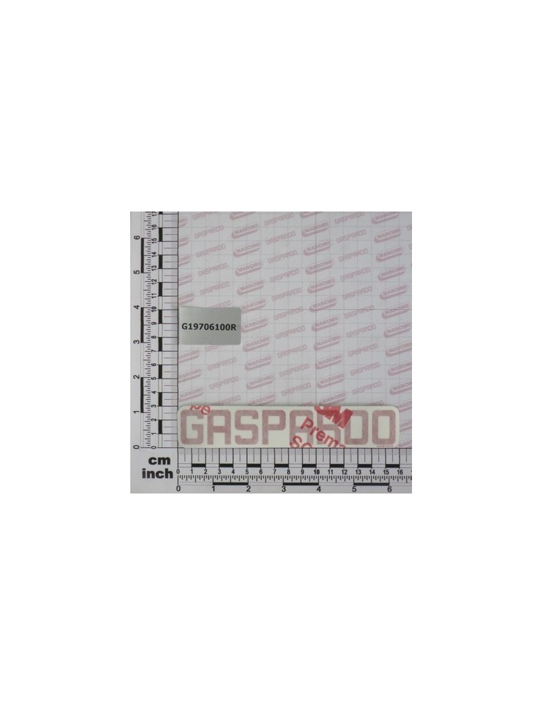 LABEL GASPARDO H25 X PLA