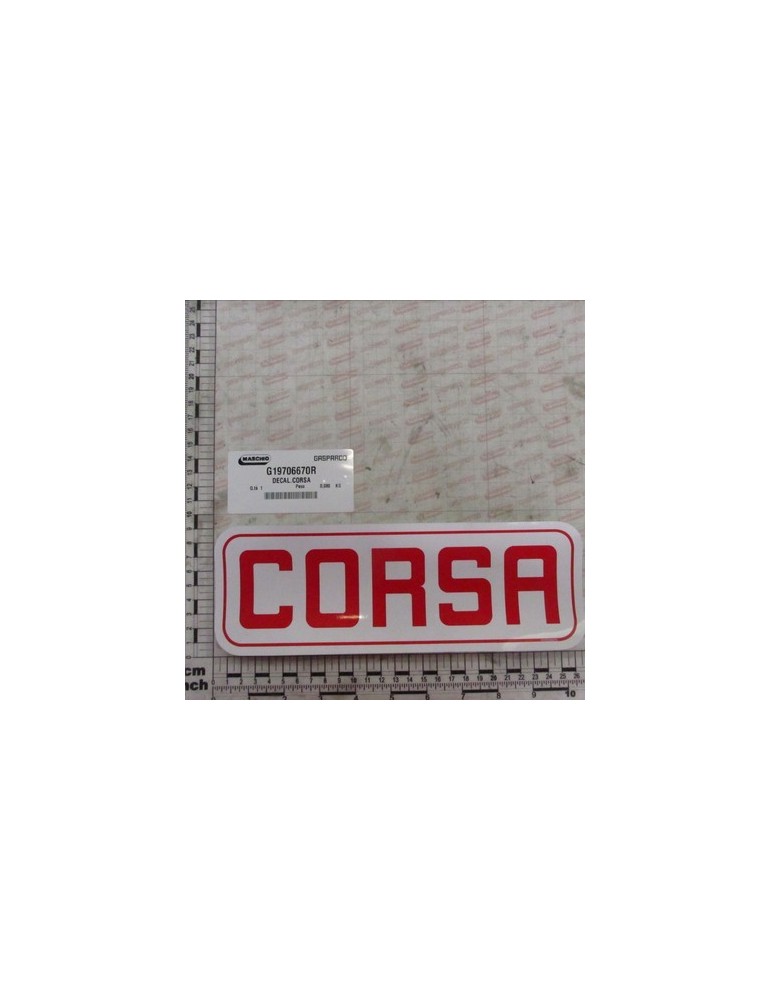 LABEL CORSA
