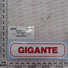 LABEL GIGANTE