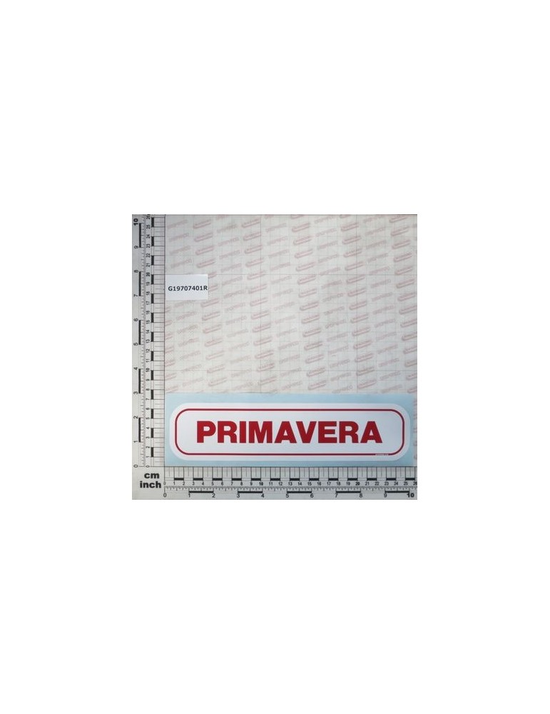 DECAL.\"PRIMAVERA\".