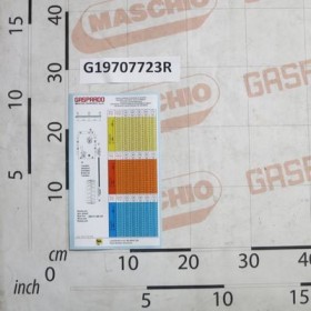 LABEL GEAR BOX COD.F06260042