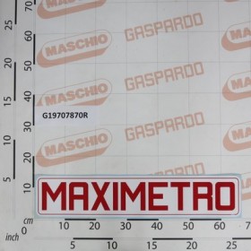 DECAL.MAXIMETRO H90.