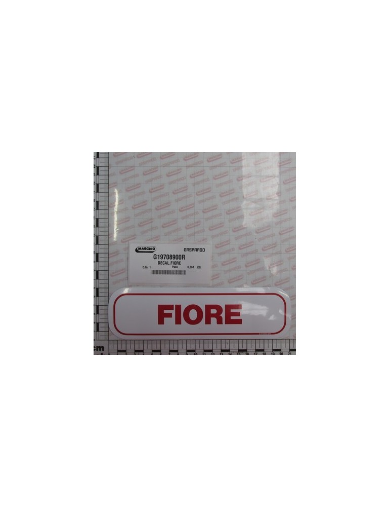 DECAL FIORE