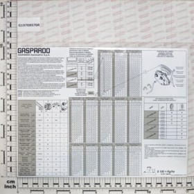 TABLE SEEDING LABEL S-SC MARIA