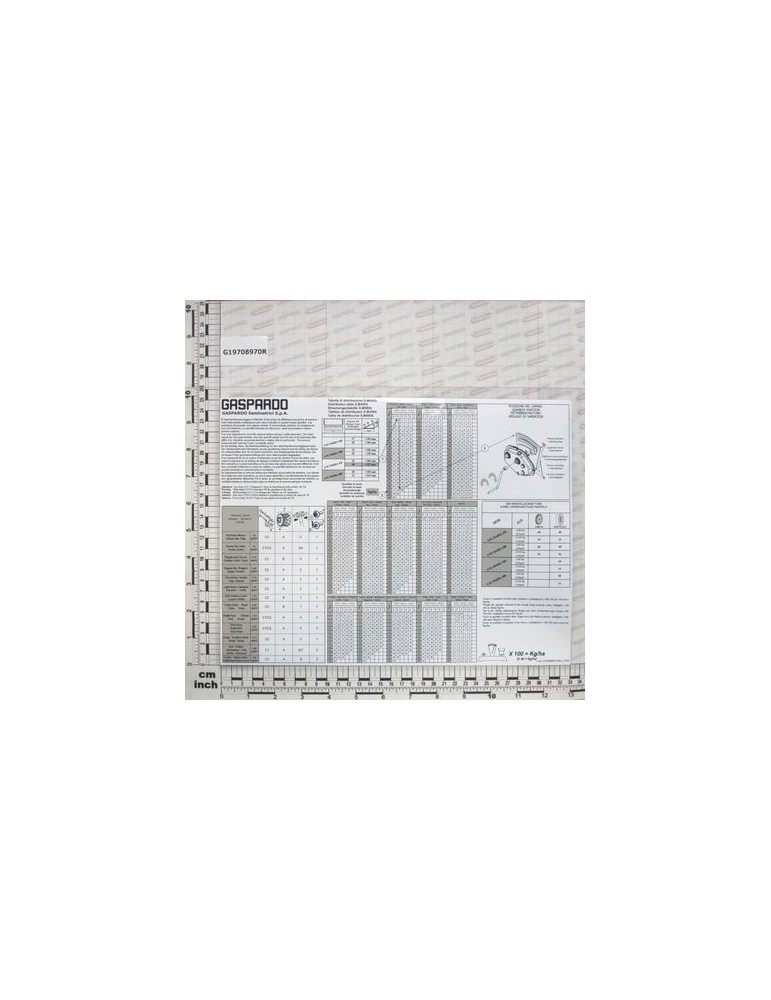 TABLE SEEDING LABEL S-SC MARIA