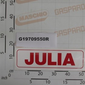 JULIA STICKER H.90