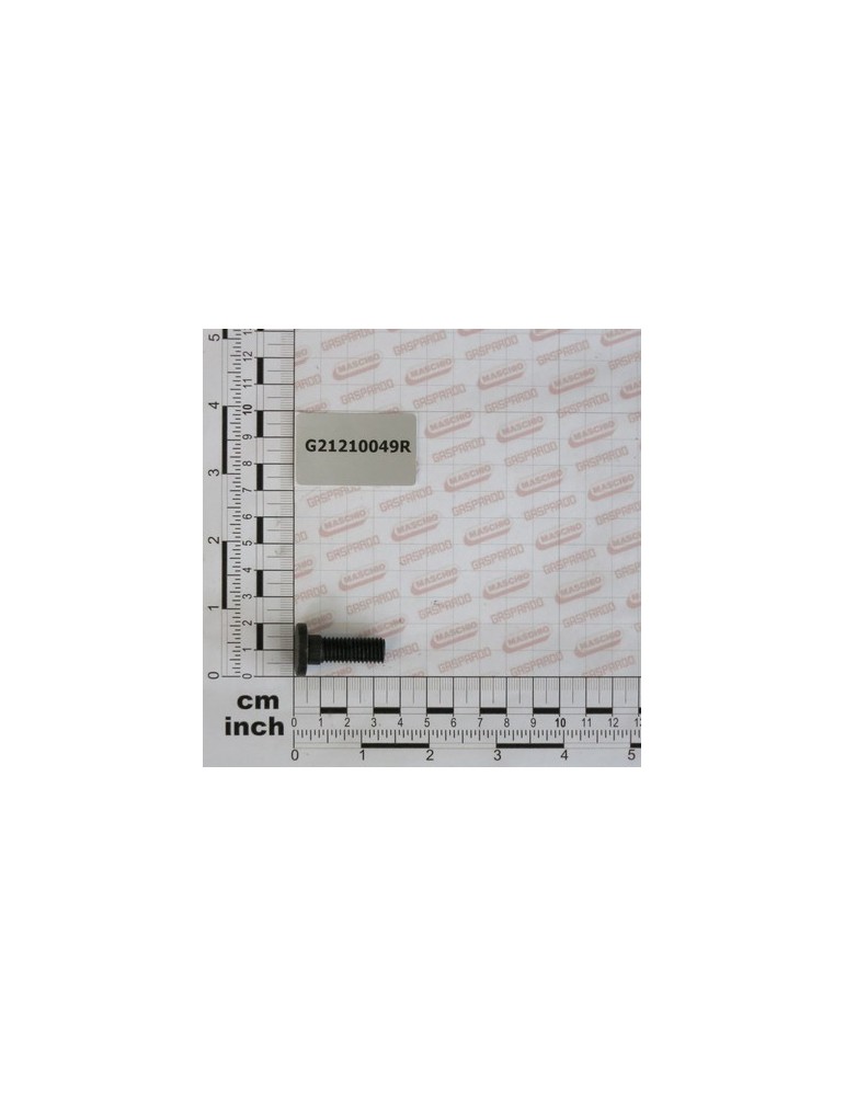 BOLT M 10X30 KNURL..