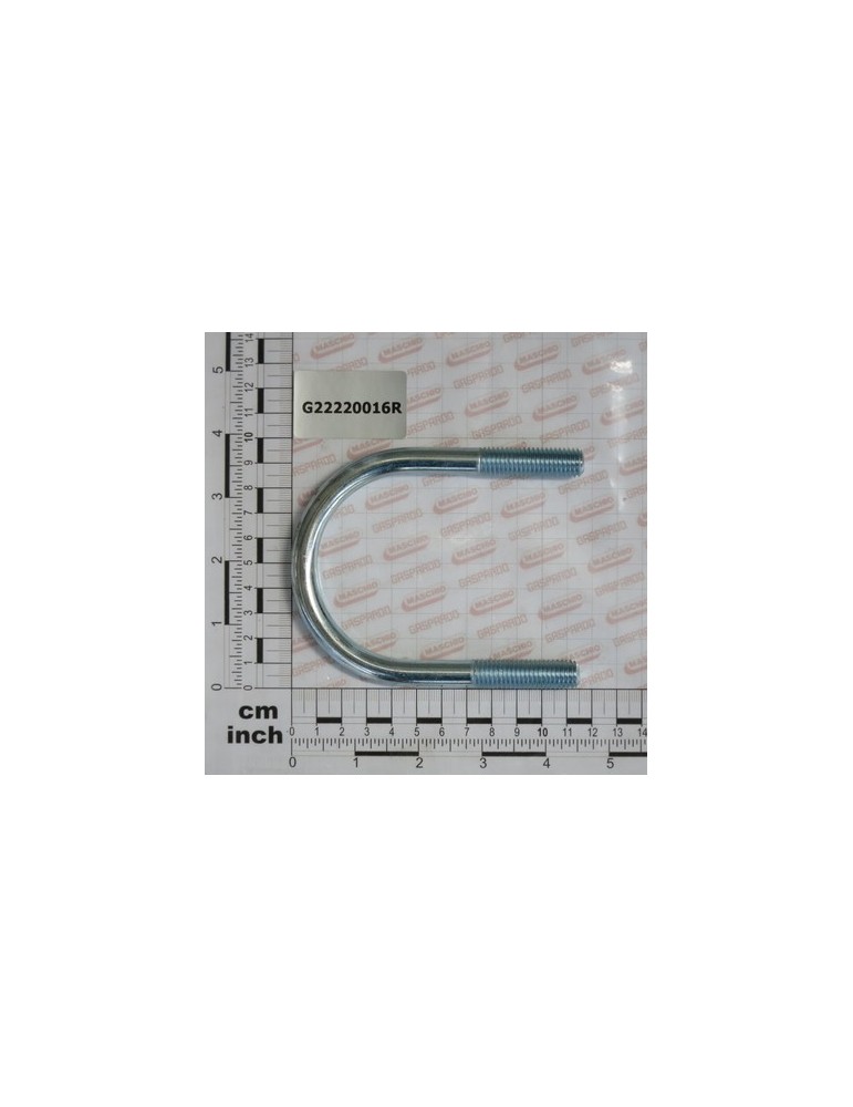 U BOLT M12X1,75X40 84X L-104,6