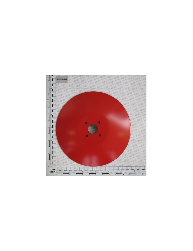 DISC FOR PLASTIC HUB ROWMARKER