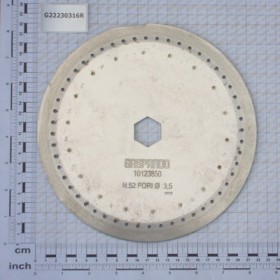 DISC 52 HOLES D.3-5 SP LM