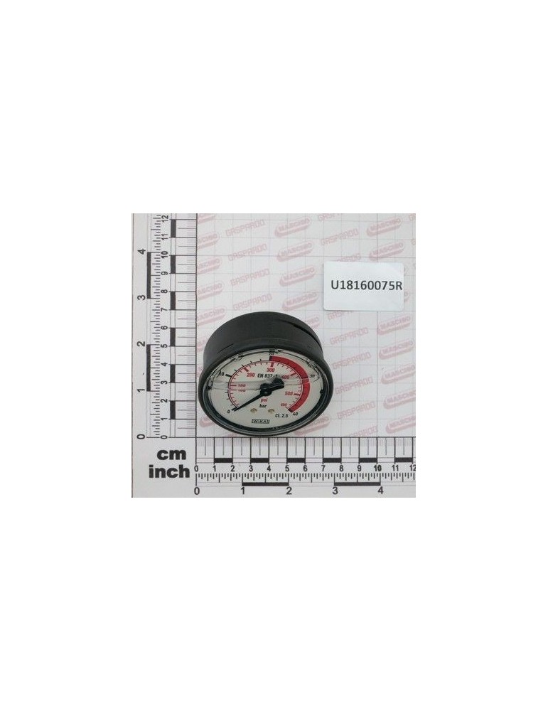 Maschio Gaspardo MANOMETRO ABS 0-40 20B CENTRAL U18160075R