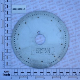 DISK 80 HOLES D.0-3 SV LM