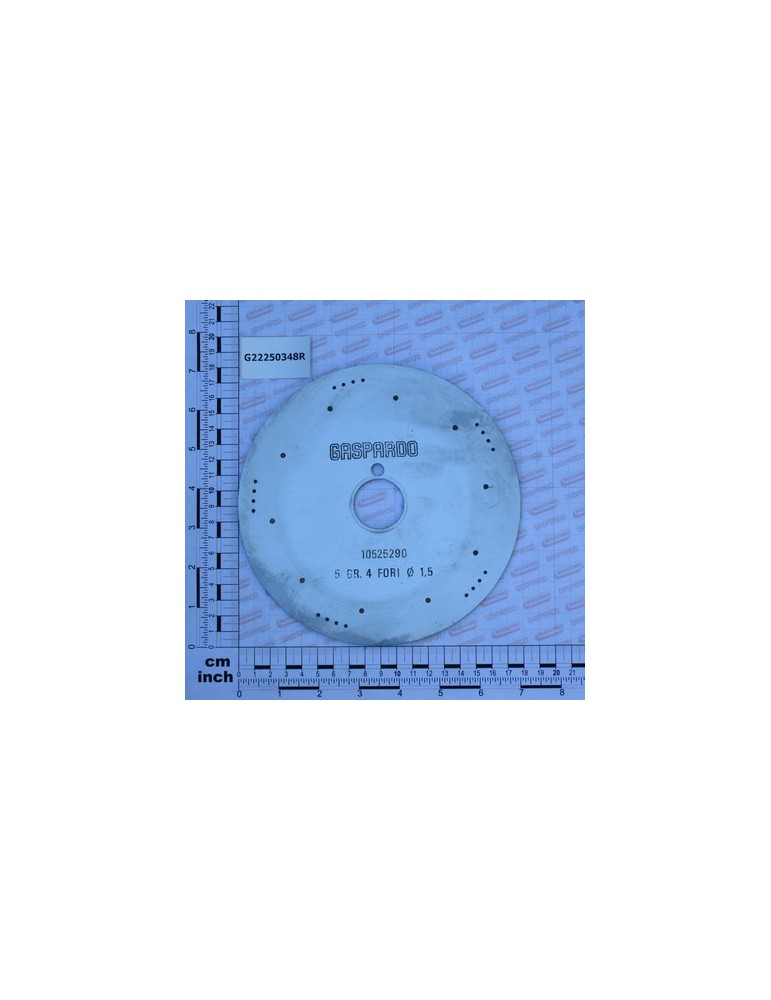 DISC 5G.4HOLES D.1.5 C.P.SV LM