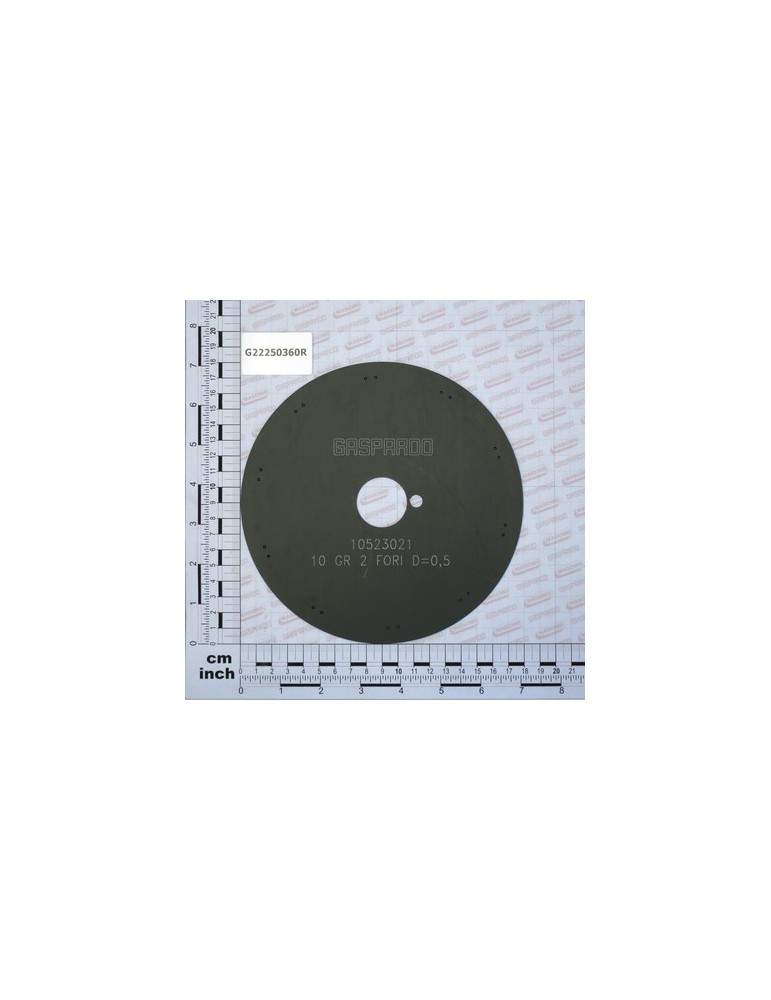 DISK 10G-2F-D.0-5 S.P.SV LM