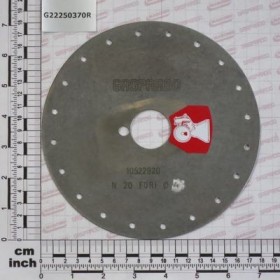 DISK 20 20 HOLES D.0-8 SP LMF.