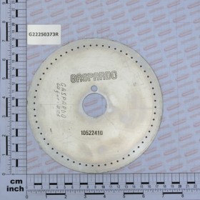 DISK 60 HOLES D.0-6 S.PI.SV LM