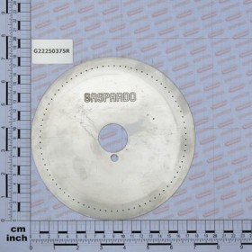 DISK 80 HOLES D.0-3 S.PI.SV LM