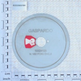 DISK 160 HOLES D.0-8 S.PI.SV L