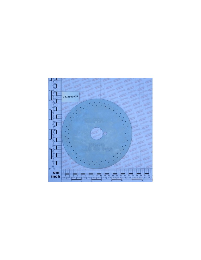 DISK DR507 2X40 H.D.0-8 LM