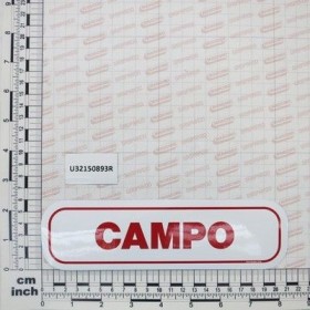 Maschio Gaspardo ADESIVO CAMPO T22,5 210X60 - U32150893R
