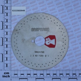 DISC DR507 2X40 H D.1-0 LM