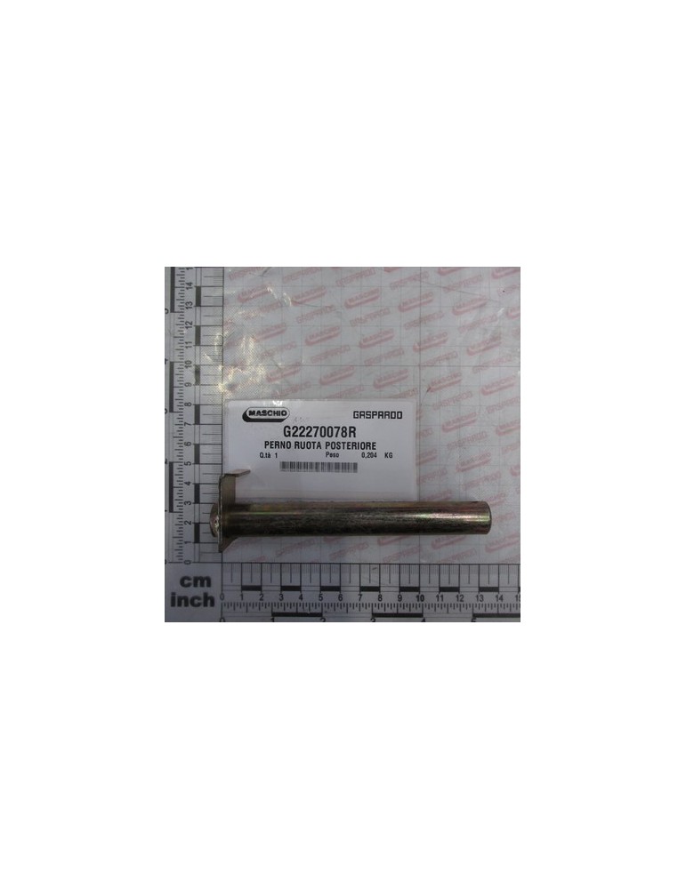 REAR WHEEL PIN