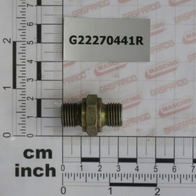 UPRIGHT 1/4\'\' NIPPLE WITH GRUB