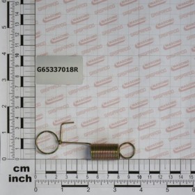 TRACTION SPRING ZN MAN. SPR. C