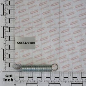 TRACTION SPRING ZN WHEEL SUPP.