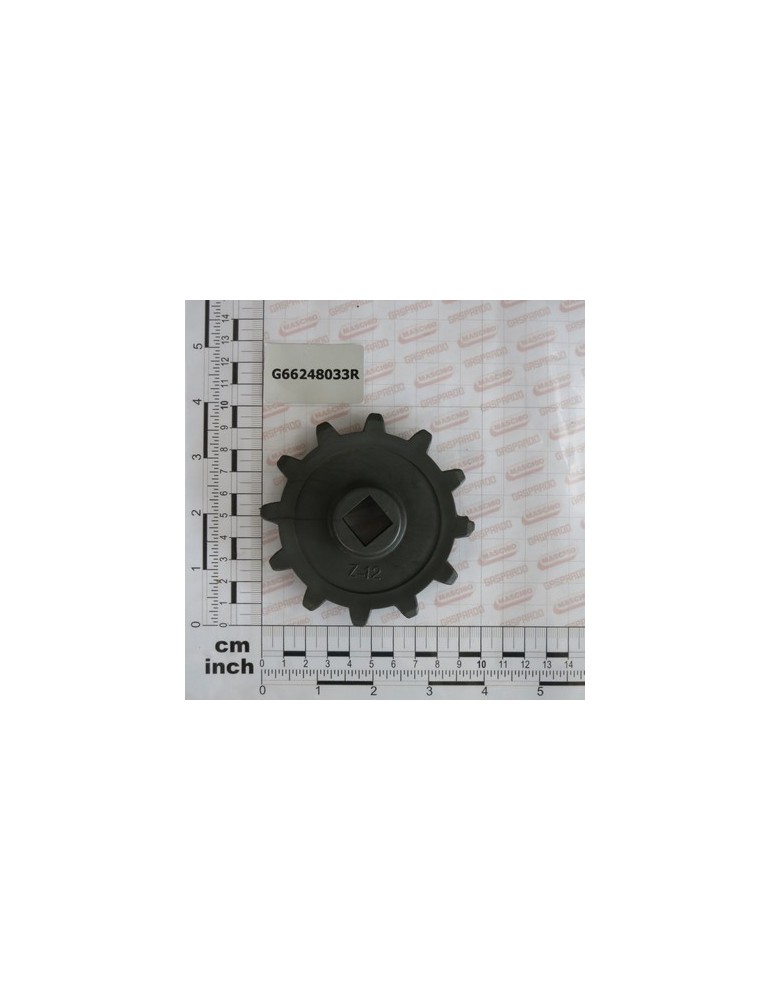 SQUARE HOLE GEAR .Z-12 LE