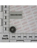 GEAR Z-14 SUPPORT AGITATOR SV