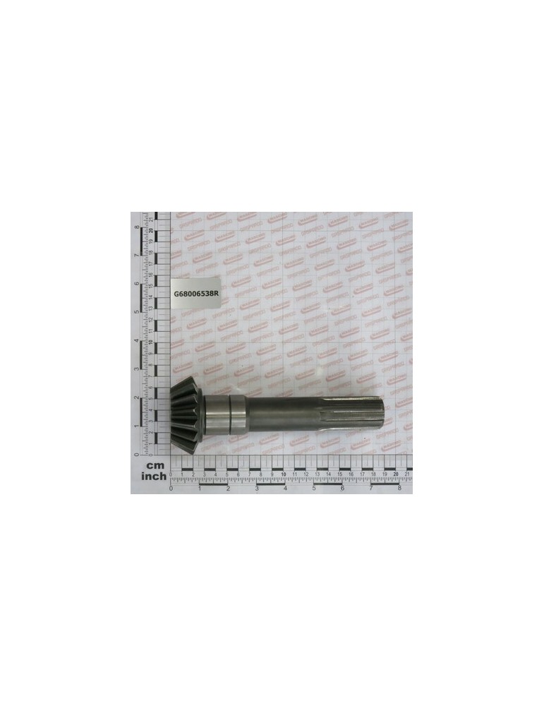 PINION SHAFT Z16 M3,75