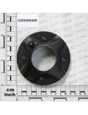 HUB CAST., MACHINED 4 BOLT