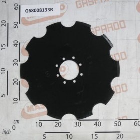 FLAT DISC 157X20\" WITH TEETH