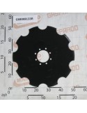 FLAT DISC 157X20\" WITH TEETH