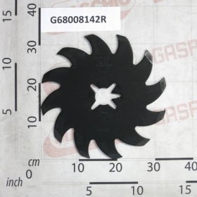 13\" SHARK TOOTH WHEEL