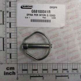 PIN D.10X63